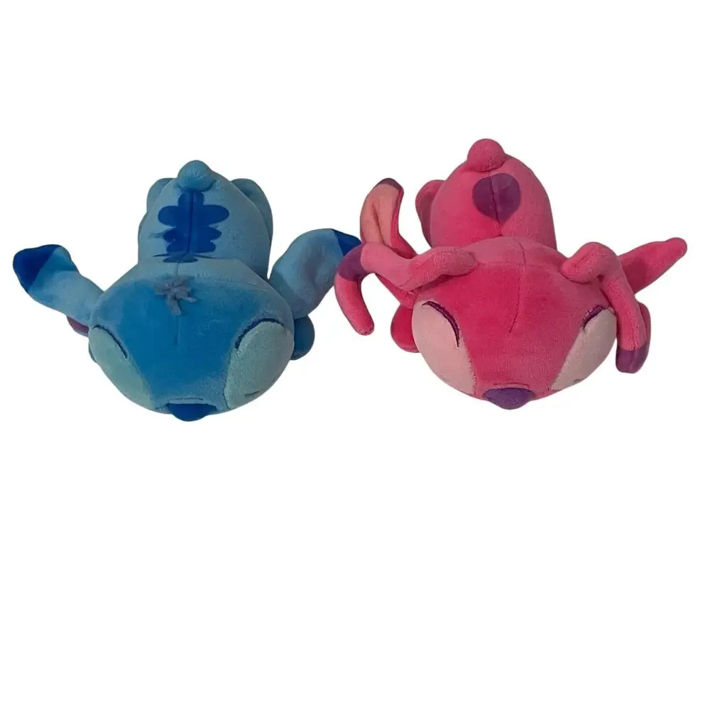 Disney Cuddleez Stitch Angel set of two Stuffed Animal Plush Lilo and Stitch